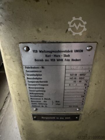 CNC asztali fúrógép SINUMERIK 840D/840DE WMW UNION BFT 90/5-2