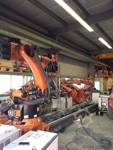 Robot przemysłowy KUKA KR280 R3080 Fortec KRC4 MIT KL4000