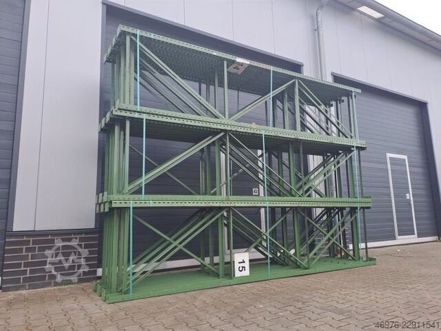4.020 x 950 mm / U120x60x4 mm / grün SSI Schäfer PR400 Palettenregalständer Regalständer Regal