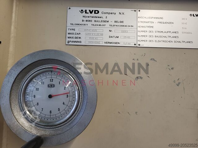 Cisailles à guillotine LVD HST - C 40/6