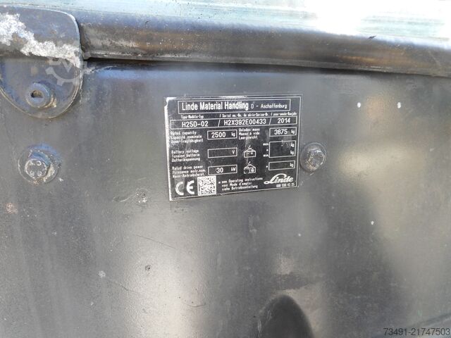 Motostivuitor Linde H25D-02 EVO Triplex SS 4.Kreis