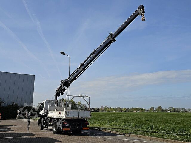 Tipper with crane RENAULT D 240 HIAB 158ES4,16 ton