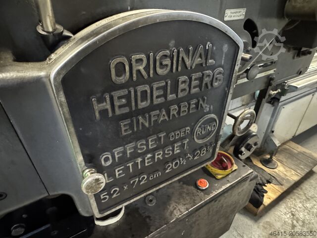 Presa de tipărire offset Heidelberg KORS with EMA Dryer