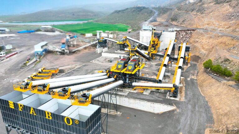 Steenbreker FABO Stationary Crushing Plant Stationary Crushing and Screening Plants