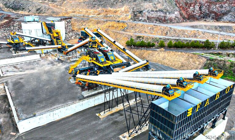 Steenbreker FABO Stationary Crushing Plant Stationary Crushing and Screening Plants