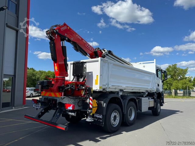 Kipper met kraan MAN TGS 28.440 6x4-4 BL 2-Seitenkipper Fassi F235 Kran