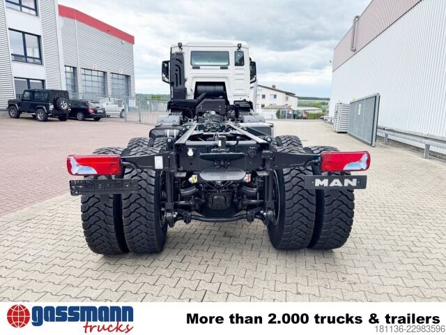 Special purpose truck MAN TGS 35.480 8x8 BB CH, Meiller Stahlmulde 18m³