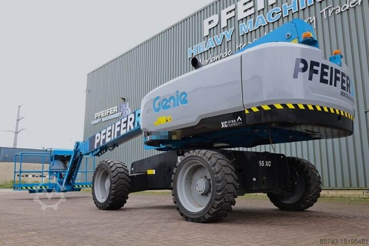 Teleskopbühne Genie S65XC Valid inspection, *Guarantee! Diesel, 4x4 Dr
