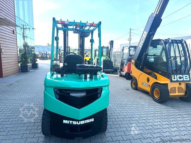 4-Rad-Gabelstapler Mitsubishi FD35NT /Diesel/Only 6012 hours/New Price