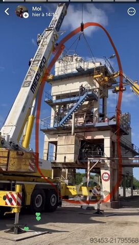 Tour de centrale d’enrobés AMMANN 