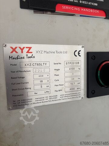 Torno CNC XYZ CT65LTY