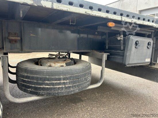 Semirimorchio con piattaforma di lavoro SCHWARZMüLLER J-SERIE PLATTFORMAUFLIEGER, 4M AUSZIEHBAR, BPW-ACHSEN,