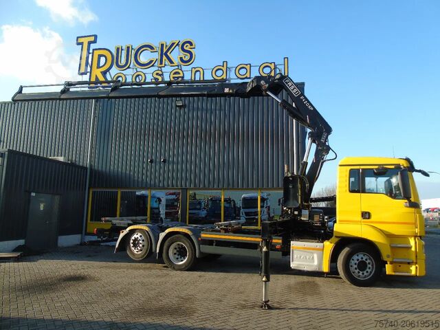 Vrachtwagen met kraan MAN TGS 26.360 + FASSI 420AXP.24 + 6X2 STEERING + 4...