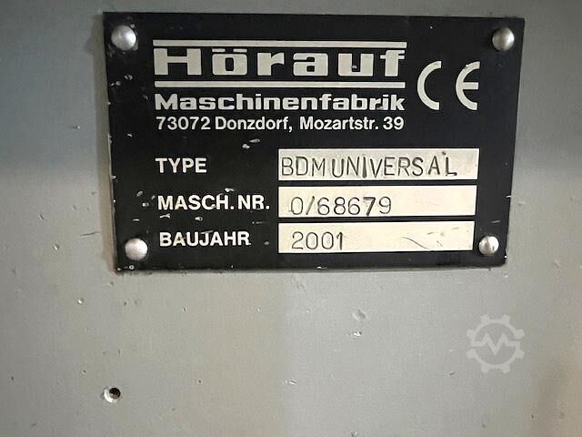 Bokbinderimaskin Hörauf BDM Universal