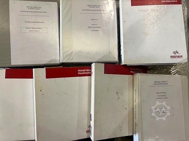 Bokbinderimaskin Hörauf BDM Universal