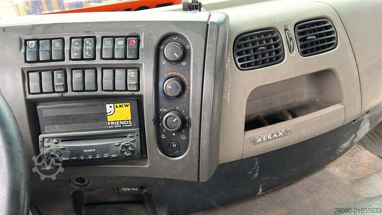 Atrelado da plataforma Renault Kerax 450 DXI (PALFINGER PK 20002 / REMOTE / 6X...