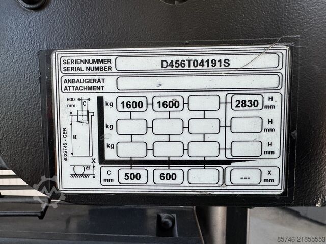 S 1.6 i * Atex EX * Miretti 2G / Ζώνη 1 * ΝΕΑ μπαταρία !! HYSTER S 1.6 i * Atex EX * Miretti 2G / Zone 1 * NEW battery !!
