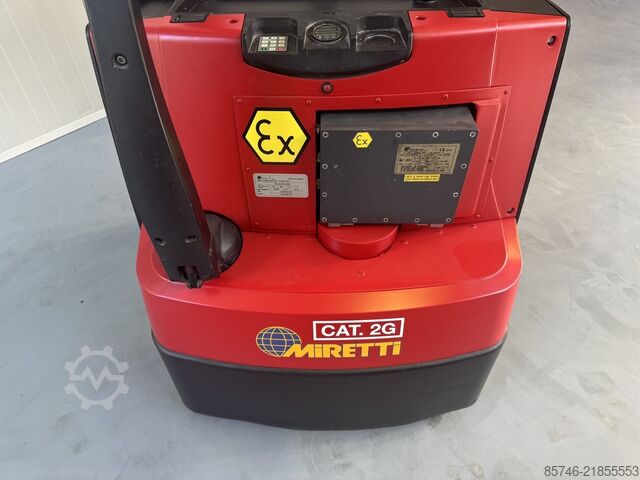 S 1.6 i * Atex EX * Miretti 2G / Ζώνη 1 * ΝΕΑ μπαταρία !! HYSTER S 1.6 i * Atex EX * Miretti 2G / Zone 1 * NEW battery !!