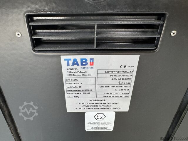 S 1.6 i * Atex EX * Miretti 2G / Ζώνη 1 * ΝΕΑ μπαταρία !! HYSTER S 1.6 i * Atex EX * Miretti 2G / Zone 1 * NEW battery !!