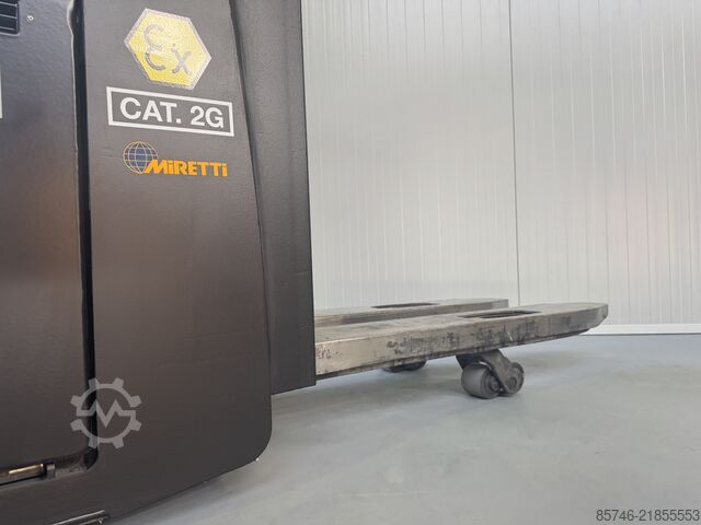 S 1.6 i * Atex EX * Miretti 2G / Ζώνη 1 * ΝΕΑ μπαταρία !! HYSTER S 1.6 i * Atex EX * Miretti 2G / Zone 1 * NEW battery !!