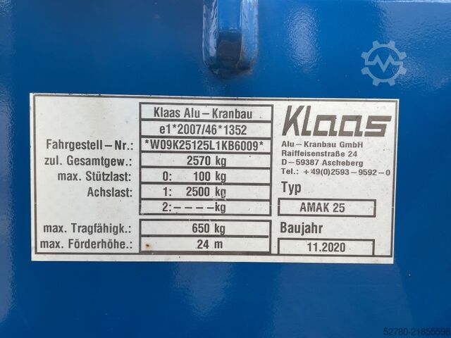 Γερανός παντός εδάφους Amak 25