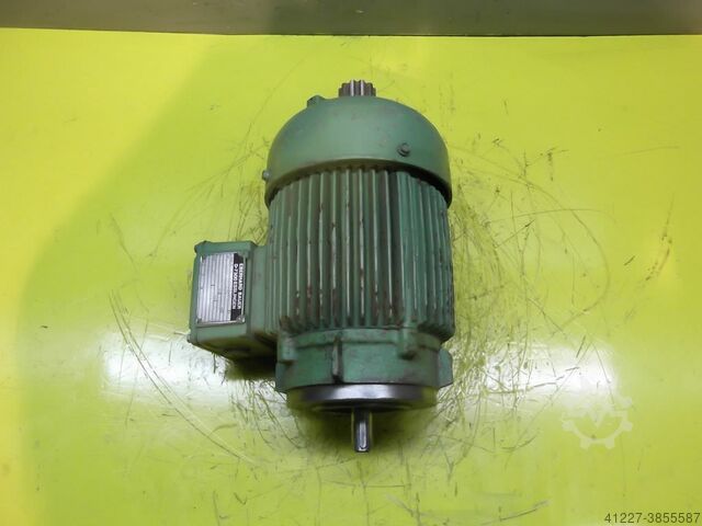 Elektromotor 0,063/0,4 kW 460/2840 Rpm 415 V Bauer DNPFK8122/200-S