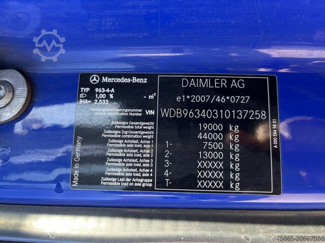 Standaard-SZM Mercedes-Benz Actros 1842 StreamSpace / 939 dkm / 2 Tanks / N...