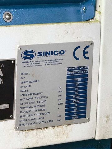 Transporteermachine Sinico Sin-o-matic Top 2000 r1 CNC