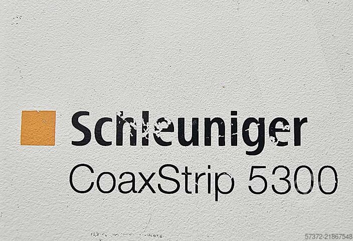 Automatický odizolovací stroj Schleuniger CoaxStrip 5300