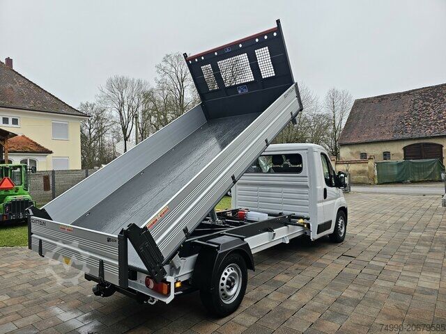 Kiepwagen bestelauto Fiat Ducato L3 MAXI 140 Kipper AHK TFT Kamera Klima