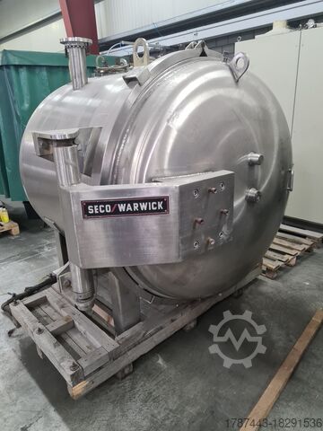 RVS behuizing voor een vacuümoven Seco Warwick