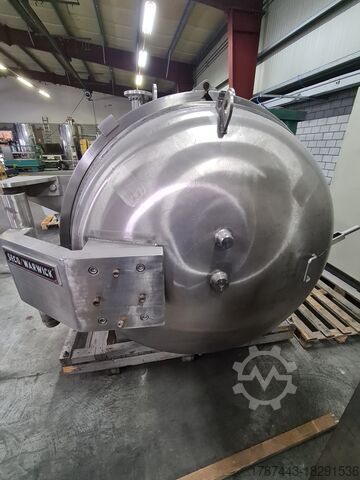 Carcasa de acero inoxidable para horno de vacío. Seco Warwick 