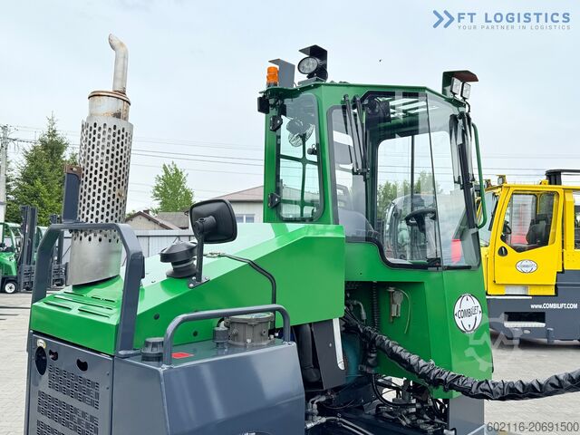 4-kierunkowy wózek widłowy Combilift C4000 / GAS / 9300MM / FREE-LIFT / CABIN