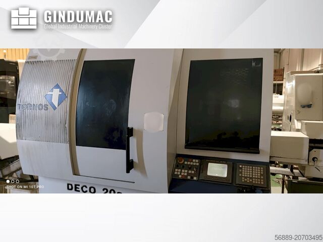Swiss Type Turning Machine Tornos-Bechler Deco 20a