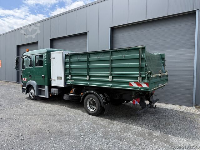 Sklápěcí vůz MAN TGL 8.180 4x2 Meiller Kipper Doka