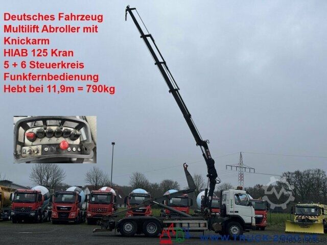 Kroklastbil Volvo 340 HIAB Kran 11,9m=790kg 5+6 Steuerkreis Klima