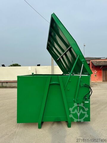 Container cu cârlig  CONTAINER SCARRABILE NUOVO CON COPERCHIO