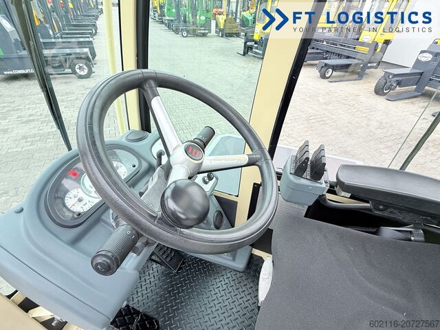 Four-way forklift Hubtex S50D Diesel Triplex 6300 Free-lift