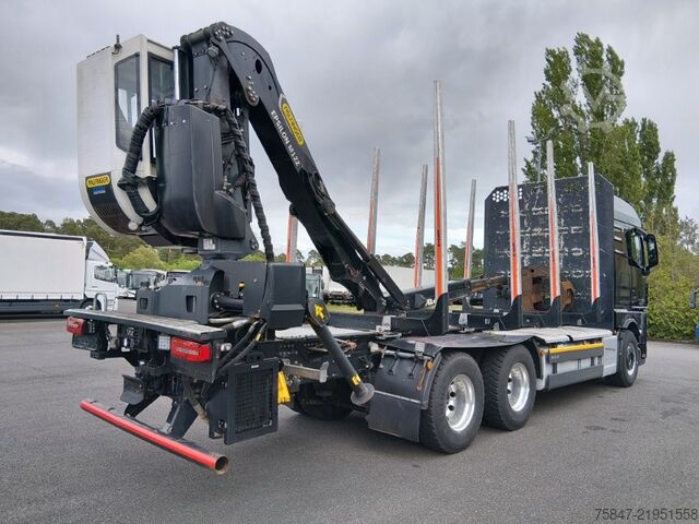 Kraanauto MAN TGX 26.580 6x4 BL Kurzholzaufbau Kran