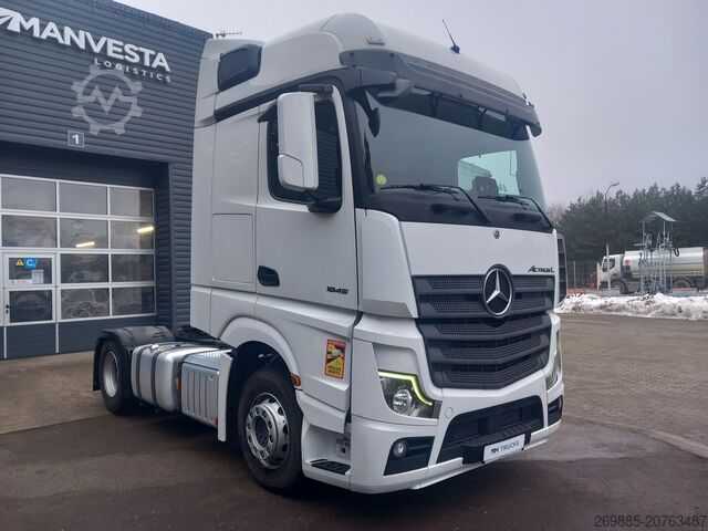 τυποποιημένη μονάδα ελκυστήρα Mercedes-Benz Actros 1845 LS Big Space