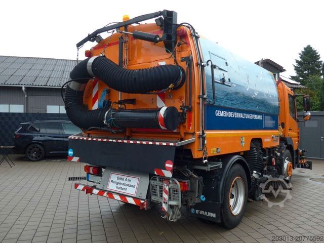 Road sweeper MERCEDES-BENZ ATEGO 1523 4x2 FAUN Viajet 6R/H HD 100 Bar