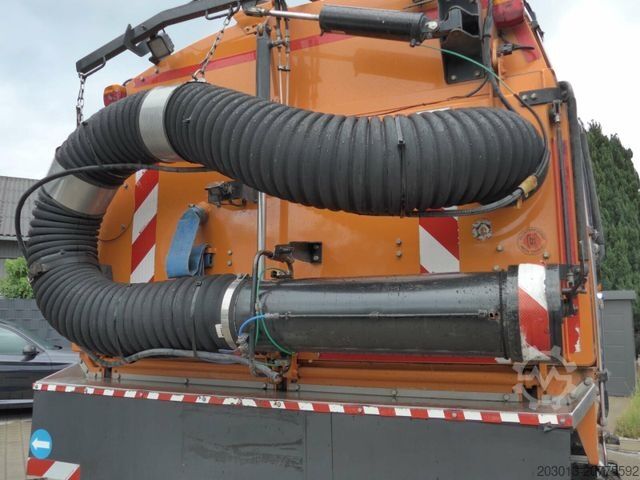 Road sweeper MERCEDES-BENZ ATEGO 1523 4x2 FAUN Viajet 6R/H HD 100 Bar