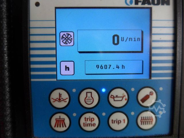 Road sweeper MERCEDES-BENZ ATEGO 1523 4x2 FAUN Viajet 6R/H HD 100 Bar