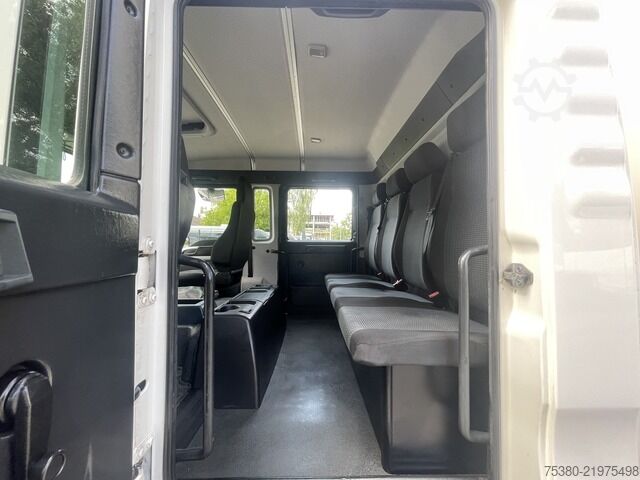Vrachtwagen met bakwagen man TGL 8.180 Doka Koffer 1H*Klima*LBW*