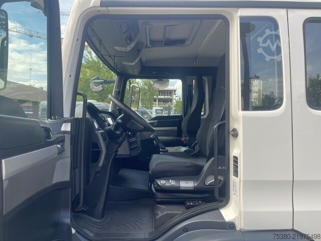 Vrachtwagen met bakwagen man TGL 8.180 Doka Koffer 1H*Klima*LBW*