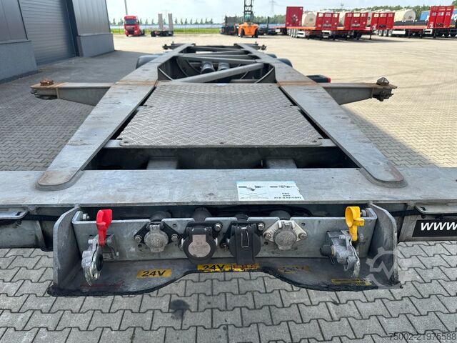 Containervervoer Van Hool 20FT/30FT ADR CHASSIS / galvanized / BPW DRUM /...