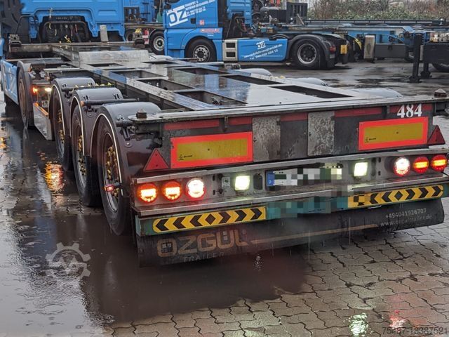 Auflieger-Wechselfahrgestell  OZGUL TRAILER 45 Fuß Multi  Verzink15 xVorhanden