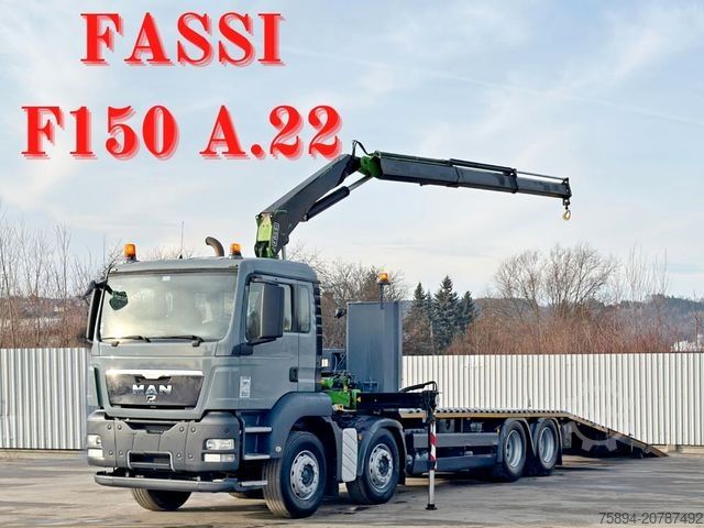 Çekici MAN TGS 35.360 * FASSI F150 A.22 * TOPZUSTAND