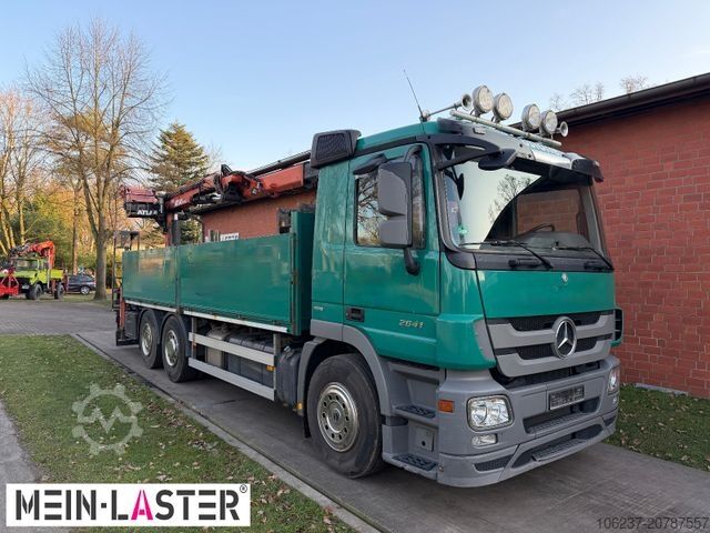 Truck mounted crane MERCEDES-BENZ 2641 6x4 Atlas 11m - 1.280 kg 1. Hand AHK