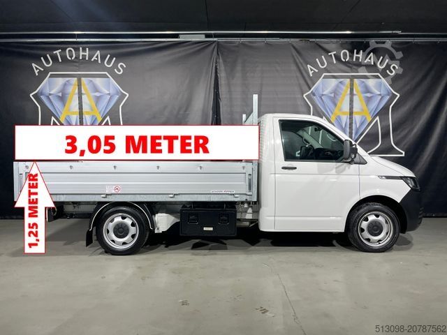 Tipper van VOLKSWAGEN T6.1 2.0 TDI 3X SEITENKIPPER DSG SHZ AHK 1.HAND